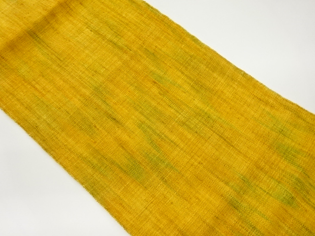 JAPANESE NAGOYA OBI / MAWATA TSUMUGI / WEAVE PATTERN
